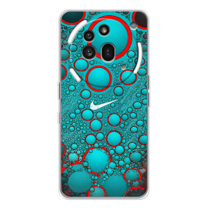 Силиконовый Чехол на Nothing Phone (3a) Pro с картинкой Nike – Найк зеленый