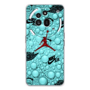 Силиконовый Чехол Nike Air Jordan на Нотинг Фон (3а) Про – Джордан Найк