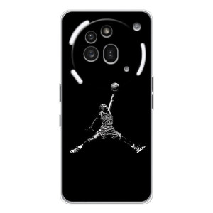 Силиконовый Чехол Nike Air Jordan на Нотинг Фон (3а) Про – Джордан