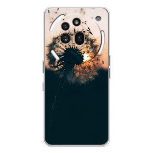 Силіконовий Чохол з кульбабками на Nothing Phone (3a) Pro – Гарна кульбабка