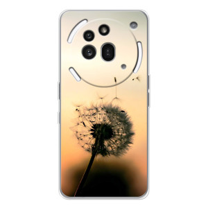 Силіконовий Чохол з кульбабками на Nothing Phone (3a) Pro – Роздмухана кульбабка