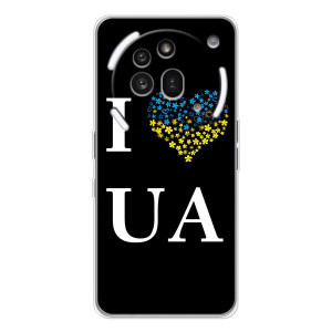 Силиконовый Чехол на Nothing Phone (3a) Pro (Я-Украина) – I Love UA