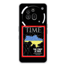 Украинские, патриотические Чехлы для Натинг Фон (3а) Про (TIME Ukraine)