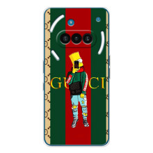 Бренднові Чохли для Nothing Phone (3a) - (PREMIUMPrint) (Барт ГУЧЧІ)
