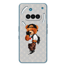 Бренднові Чохли для Nothing Phone (3a) - (PREMIUMPrint) (Ведмедик Луі)