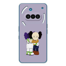 Чехлы для Nothing Phone (3a) - Bearbrick Louis Vuitton (PREMIUMPrint) (Дружба Беарбрик)