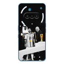 Чохли для Nothing Phone (3a) (Leo чемпіон) (AlphaPrint) (Мессі коронований)