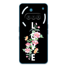Чехлы для любимой на Натинг Фон (3а) (VPrint) (Цветы LOVE)