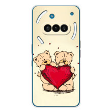 Чехлы для любимой на Натинг Фон (3а) (VPrint) (Медвежонки)