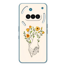 Чехлы для любимой на Натинг Фон (3а) (VPrint) (Руки любви)