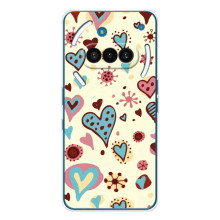 Чехлы для любимой на Натинг Фон (3а) (VPrint) (Сердечки)