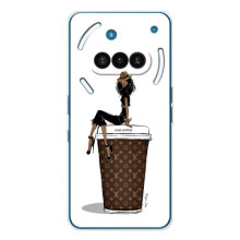 Чохли Луі Вітон для Nothing Phone (3a) (AlphaPrint - LOUIS VUITTON) (кава LOUIS VUITTON)