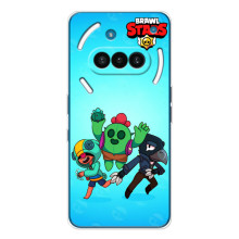 Чехлы Brawl Stars для Nothing Phone (3a) (AlphaPrint) (Трио героев)