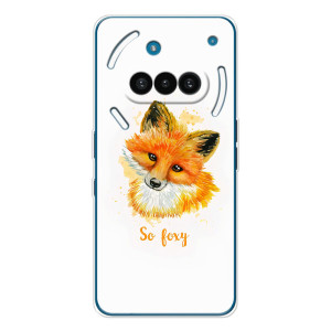 Чехлы с картинкой Лисички для Nothing Phone (3a) (VPrint)