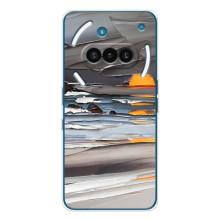 Чехол с картинкой (Стильные) для Натинг Фон (3а) - (AlphaPrint) (Пастель)