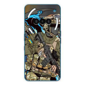 Чехлы с картинкой ЗСУ для Nothing Phone (3a) (AlphaPrint)