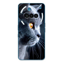 Чехлы с Котиками для Nothing Phone (3a) (VPrint) (Серый Кот)