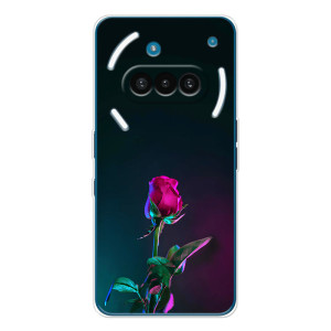 Чехлы с принтом Розочки для Nothing Phone (3a) – Ночная роза