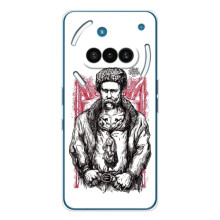 Чохли для Nothing Phone (3a) с принтом Тараса Шевченко (AlphaPrint) (Козак Шевченко)