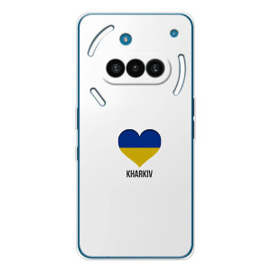 Чехлы силиконовые (Город Харьков) на Надинг Фон (3а) – Kharkiv