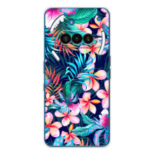 Чохол для Нотінг Фон (3а) - з принтом (Дизайнерські) (AlphaPrint) (Мальовничі квіти)