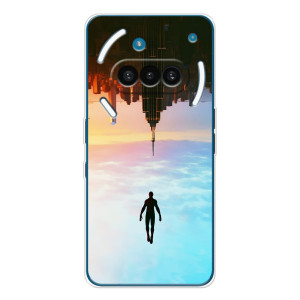 Чехол с человеком пауком для Nothing Phone (3a) - (AlphaPrint)