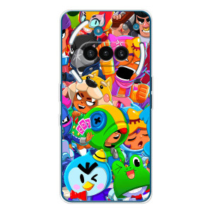 Чехол для Nothing Phone (3a) Бравл Старс (VPrint)