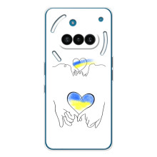 Чохол для Патріота України Nothing Phone (3a) - (AlphaPrint) (Мир Україні)