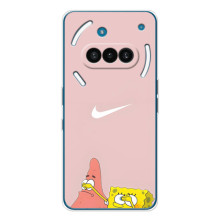 Чехол Губка Боб для Натинг Фон (3а) (Патрик и Губка)