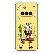 Чехол Губка Боб для Натинг Фон (3а) (Веселый Спанч Боб)