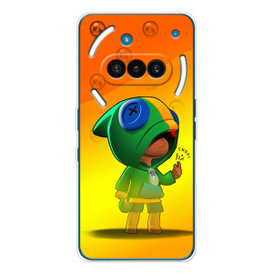 Чехол Бравл Старс для Nothing Phone (3a) – LEON в кофте
