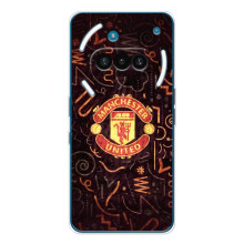 Чехол Манчестер Юнайтед для Натинг Фон (3а) (AlphaPrint) (эмблема МЮ)
