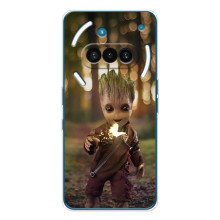 Чехол МАРВЕЛ для Натинг Фон (3а) (AlphaPrint) (I am Groot)