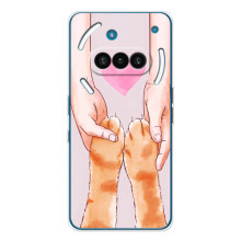 Чехол на Натинг Фон (3а) с Котами (VPrint) (Любовь к котикам)