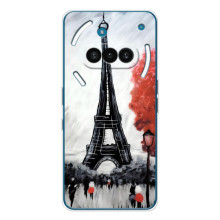 Чехол Эйфелева Башня для Nothing Phone (3a) - (AlphaPrint) (Башня в Париже)
