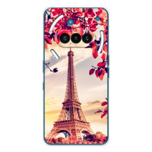 Чехол Эйфелева Башня для Nothing Phone (3a) - (AlphaPrint) (Эйфелева Башня)