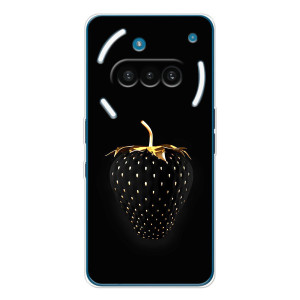 Чохол з зображенням смачної їжі для Nothing Phone (3a) – Чорна полуниця