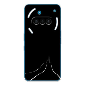 Чохол з картинками на чорному фоні для Nothing Phone (3a) – Дорога