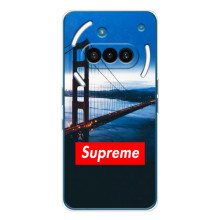Чехол для Nothing Phone (3a) с картинкой Supreme (AlphaPrint) (Стиль Supreme)