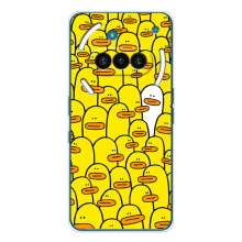 Чехол с принтом для Натинг Фон (3а) - (Прикольные) (AlphaPrint) (Белая уточка)