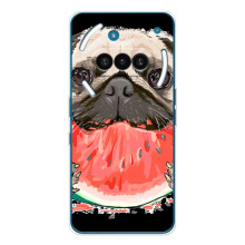 Чохол (ТПУ) Милі песики для Nothing Phone (3a) – Смішний Мопс