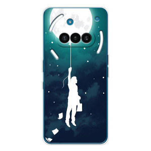Чехол (ТПУ) с планетами на Nothing Phone (3a) – To The moon