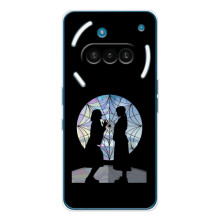 Чехлы Венсдей на Nothing Phone (3a) Уэнсдей (AlphaPrint) (комната Уэнздей)