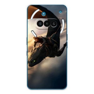 Чехол дракон Беззубик для Nothing Phone (3a) – Полет Беззубика