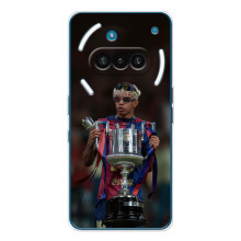 Чехол с футболистом Ламин Ямаль Nothing Phone (3a) – Ямал с кубком