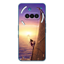 Чехол с мультфильмом Моана Nothing Phone (3a) (Моана в море)