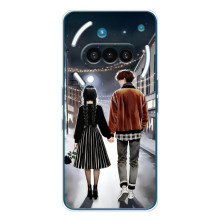 Чохол з дизайном Венздей 2 на Nothing Phone (3a) (Венздей і Тайлер)