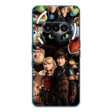 Чехол как приручить дракона на Nothing Phone (3a) (Персонажи дракона)