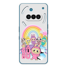 Чехол с Лабубу на Nothing Phone (3a) (Фон Лабубу)