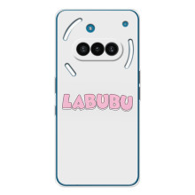 Чехол с Лабубу на Nothing Phone (3a) (Лого Лабубу)
